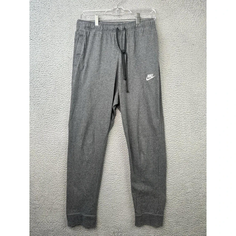 Nike Joggers Mens XL Sportswear Club Jersey Gray BV2762-071 Sweatpants